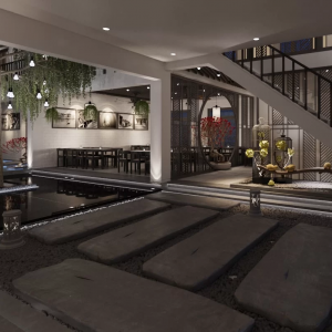 Thi công xây dựng nhà hàng Anh Dũng