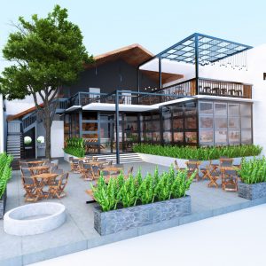 Thiết kế quán Cafe MAT